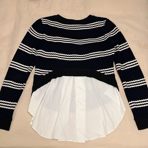 Veronica Beard Blue and White shirt - Picture 3 of 4